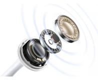 UGREEN Słuchawki dokanałowe WS218 ClipBuds LDAC białe - 1501538 - zdjęcie 3